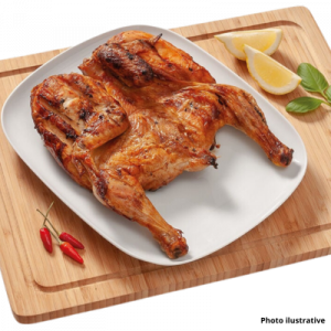 Poulet à la Portugaise avec des accompagnements à Cassis, Brazuca Food